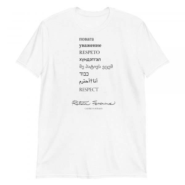 Camiseta de manga corta unisex "RESPETO" - Imagen 5