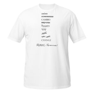 CHANGE T-shirt — Premium Cotton Graphic Tee