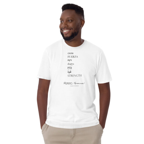 Camiseta de manga corta unisex "FUERZA" - Imagen 3